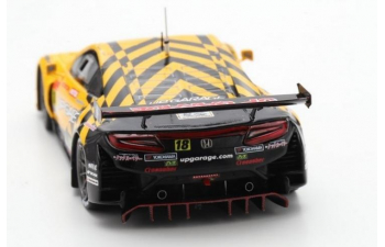 HONDA Nsx Gt3 Team Upgarage №18 Gt300 Super Gt (2021) Takashi Kobayashi - Teppei Natori, Yellow Black