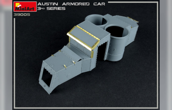 Сборная модель Austin Armored Car 3rd Series: Ukrainian, Polish, Georgian, Romanian Service. Interior Kit