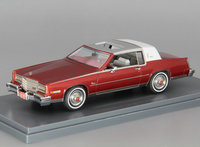 CADILLAC Eldorado Biarritz (1979), red / white 