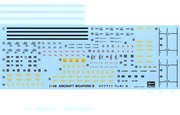 Сборная модель Боеприпасы AIRCRAFT WEAPONS B