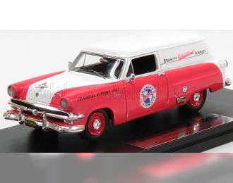 FORD Courier Van Braniff (1953), White Red