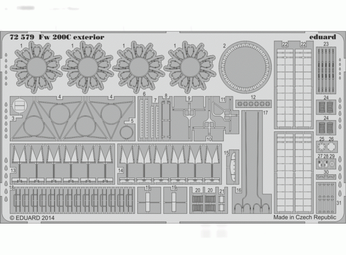 Фототравление для Fw 200C exterior