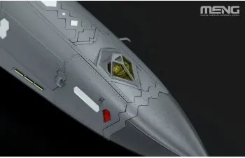 Сборная модель Chinese Chengdu J-20 Stealth Fighter Beast Mode Model Kit