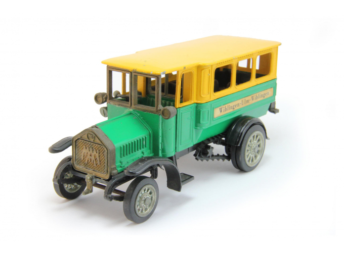 MAN erster Diesel-Lastwagen 1923/24, yellow-green