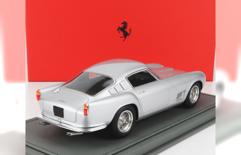 FERRARI 250 Tdf Coupe Faro Carenato (1958) - Con Vetrina - With Showcase, Grigio Metalizzato - Silver