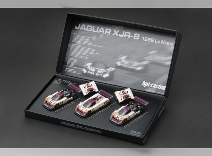 JAGUAR XJR-9 Triple-Set Sieger Le Mans (1988), набор из 3-х моделей