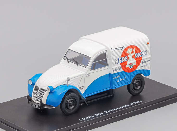 CITROEN 2cv Van Fourgonette Mere Picon (1958) - Without Card Box - Senza Scatola, white / blue