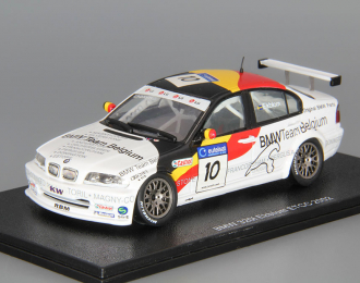 BMW 320i #10 T. Ekblom Team Belgium (2002), white / black / red / yellow