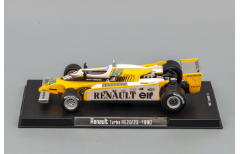 RENAULT Turbo RE20/23 1980, yellow / white