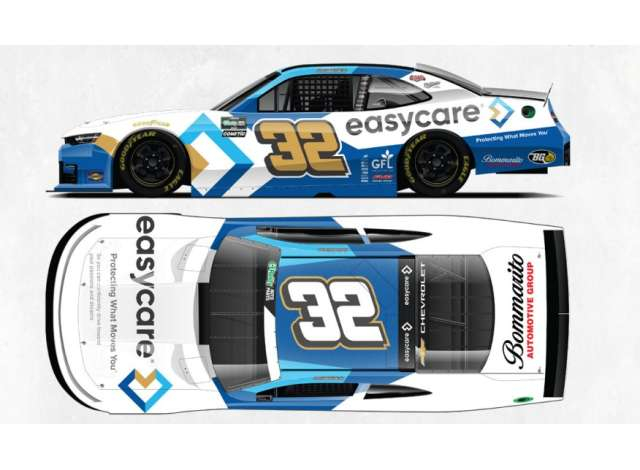 Chevrolet #32 JOrdan Anderson *Easycare*, white/blue 2026