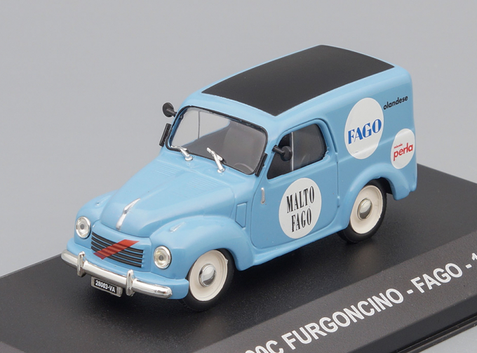 FIAT 500C FURGONCINO "FAGO" (1950), blue