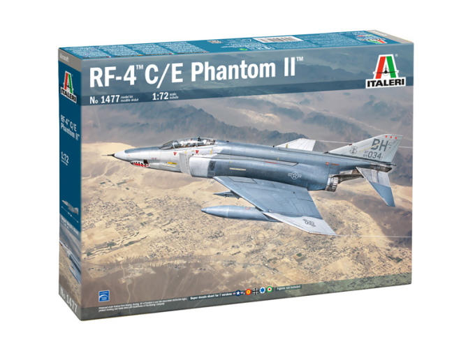 Сборная модель BOEING Rf-4 C/e Panthom Ii War Aircraft - Us Navy - South Vietnam 1965