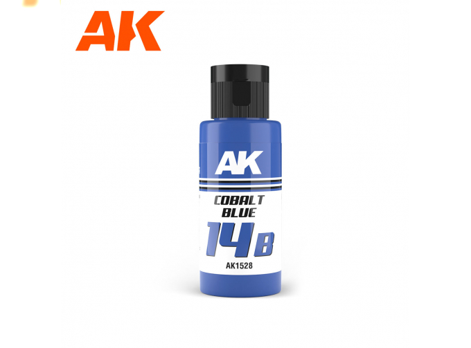 Краска акриловая Dual Exo 14B - Cobalt Blue, 60ml