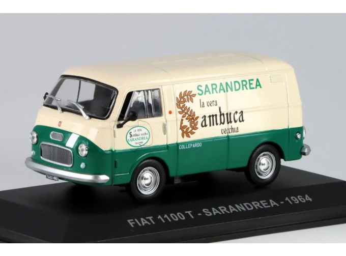 FIAT 1100 T Sarandrea (1964), green/white