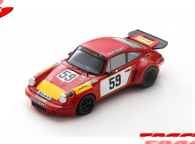 Porsche 911 Carrera RSR #59 24H Le Mans 1975 T. Schenken - H. Ganley