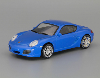 PORSCHE Cayman S, blue