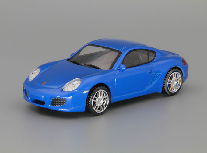 PORSCHE Cayman S, blue