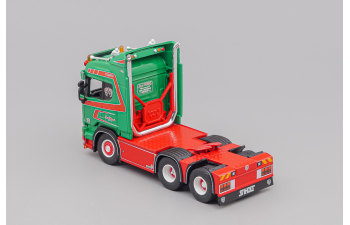 SCANIA R 580 Jan Mues, green / red