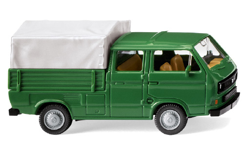 VOLKSWAGEN T3 double cab (1979), green