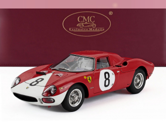 FERRARI 250lm Ch. N5909 №8 12h Reims (1964) John Surtees - Lorenzo Bandini, Green