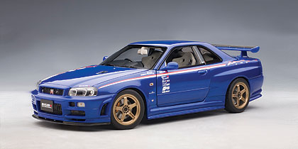 NISSAN Skyline GT-R (R34) NISMO SPORT RESETTING VERSION, BAYSIDE BLUE