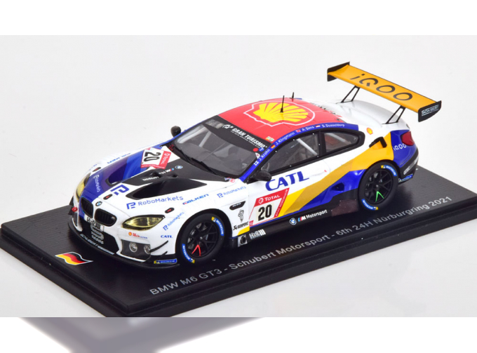 BMW M6 GT3 #20 24h Nuerburgring Krohn/Klingmann/Sims/Dusseldorp (2021)