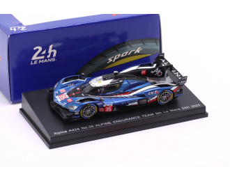 ALPINE A424 #35 Alpine Endurance Team 9th 24h LeMans Paul-Loup Chatin, Ferdinand Habsburg, Charles Milesi (2025), blue / white / red