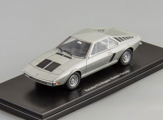 PORSCHE 914/6 Frua Coupe Hispano Aleman Vizcaya (1971), Silver