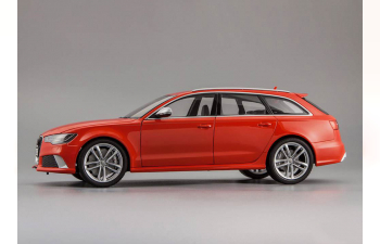 AUDI RS6 Avant, red