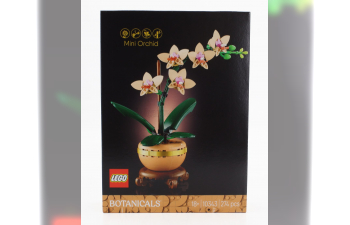 Сборная модель Lego Botanicals - Mini Orchid - 274 Pezzi - 274 Pcs, Green