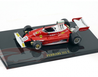 FERRARI 312 T #11, red / white