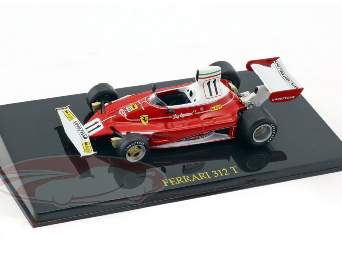 FERRARI 312 T #11, red / white