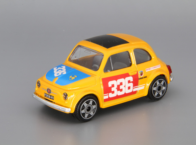 FIAT 500 #336, yellow