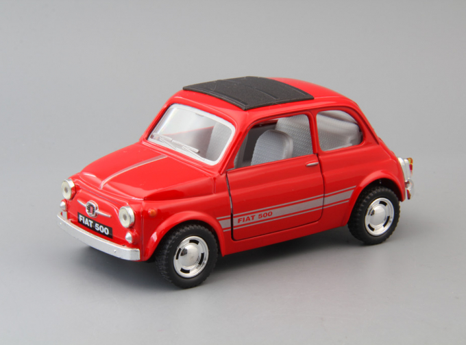 FIAT 500, red