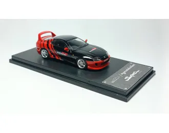 TOYOTA Supra JZA80 *Advan* (1994), red/black 
