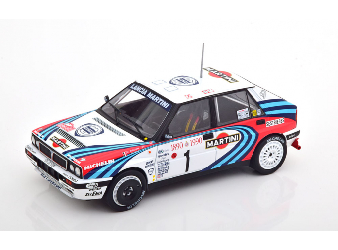 LANCIA Delta Integrale 16V #1 "Martini" Biasion/Siviero 3 место Rally Monte-Carlo 1990