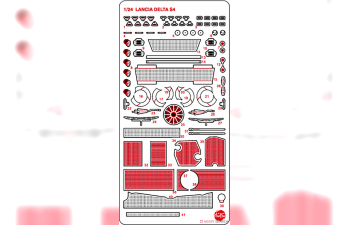 Набор дополнений LANCIA Delta S4 '86 Monte Carlo