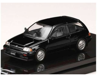 Honda Civic Si (AT), black 1984