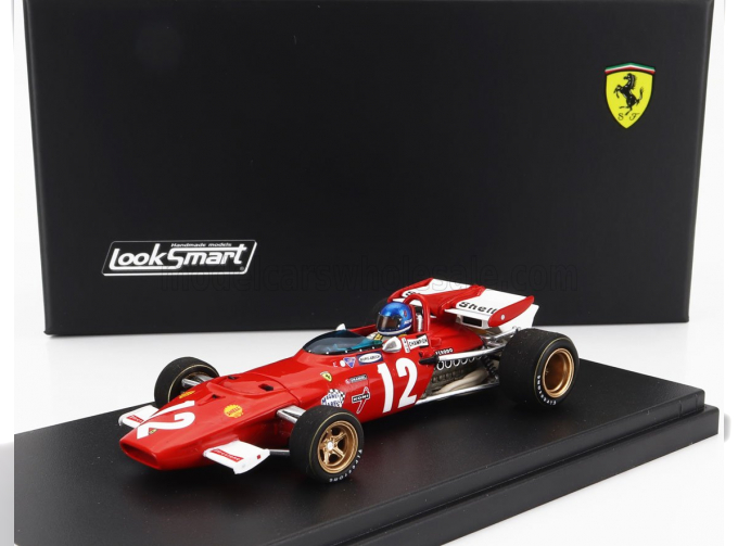 FERRARI F1 312b N12 Winner Austrian Gp (1970) Jacky Ickx, Red White