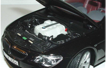 BMW 6er Coupe E63 (2003), saphir schwarz met.