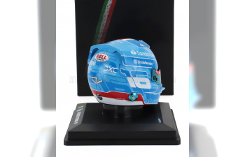 BELL HELMET Casco Helmet F1 Charles Leclerc Team Ferrari Hp №16 Miami Gp (2024), Light Blue