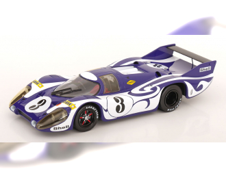 PORSCHE 917 Long Tail Trainings Version, Larrousse/Kauhsen (1970), Hippie Look