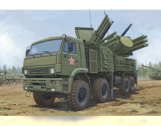 Сборная модель ЗРК Russian 72V6E4 Combat Vehicle of 96K6 Pantsir -S1 ADMGS