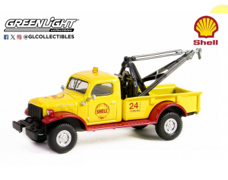 DODGE Power Wagon эвакуатор "Shell Oil" (1949), Yellow/Red