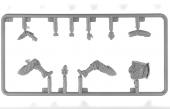 Сборная модель фигурки американских солдат на танке / Usa Infantry Tank Riders Military