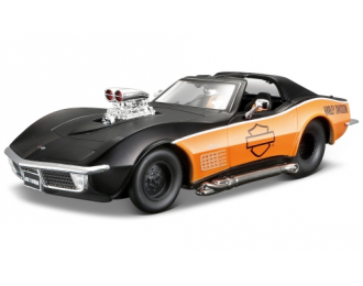 CHEVROLET Corvette Harley-Davidson (1970), black/orange