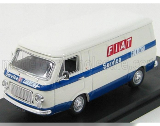 FIAT 238 Van - Assistenza Fiat (1971), White Blue