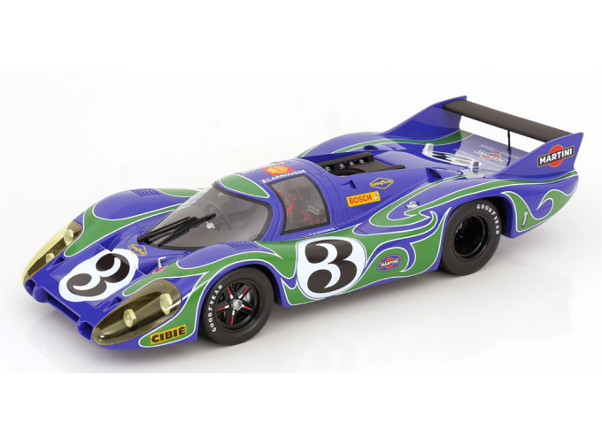 PORSCHE 917 LH (Hippie) №3 24h Le Mans, Larousse/Kauhsen (1970), Martini Racing