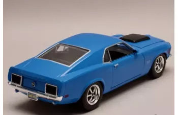 FORD Mustang Boss 429 (1970), blue