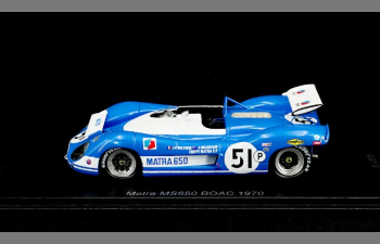 MATRA SIMCA Ms650 №51 Boac (1970) J.Brabham - J.P.Beltoise, Blue White